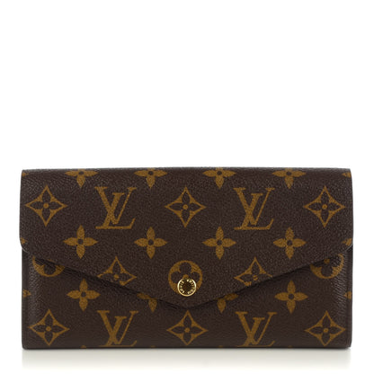 Louis Vuitton Monogram Sarah Wallet NM 1 of 8