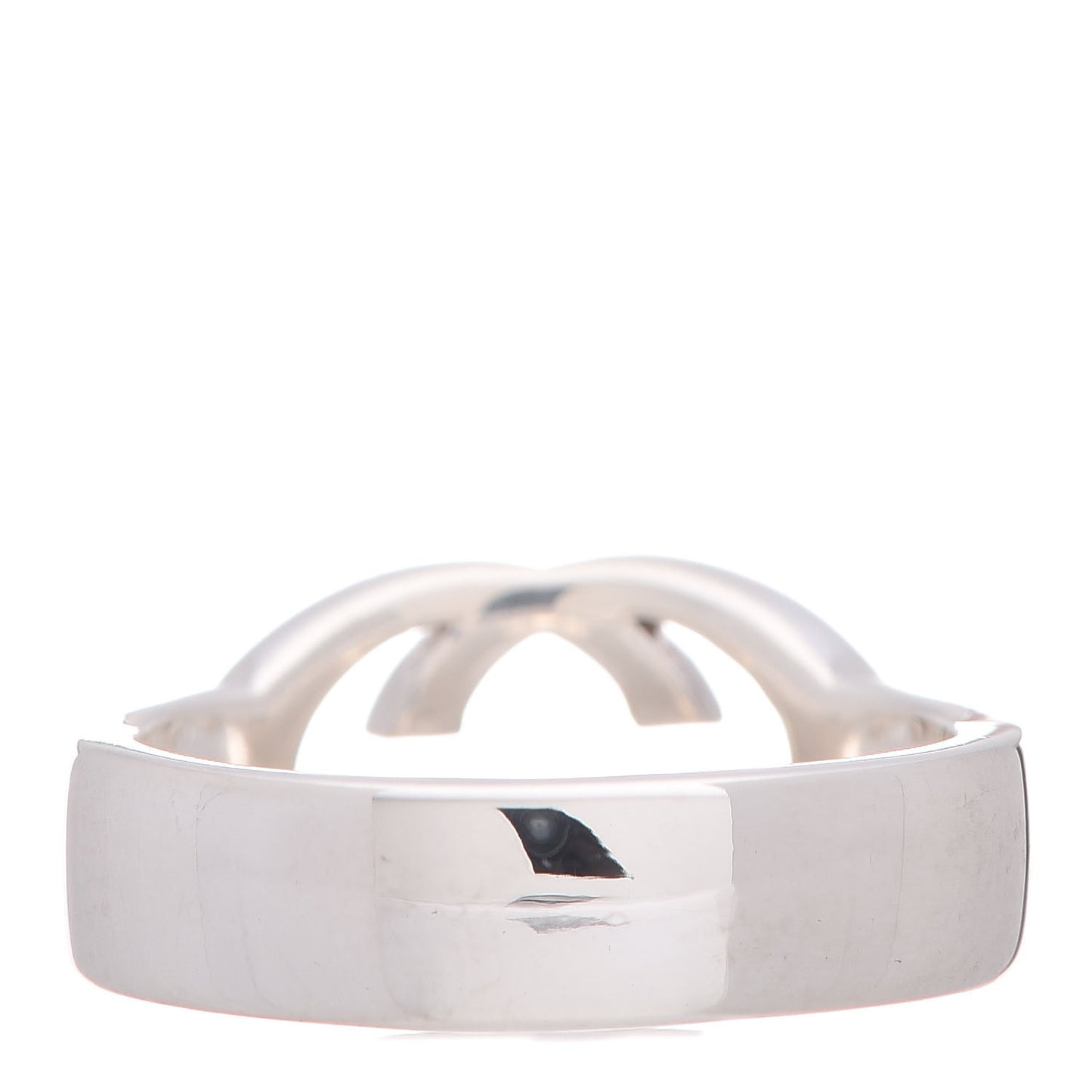Sterling Silver Interlocking G Ring 52 6