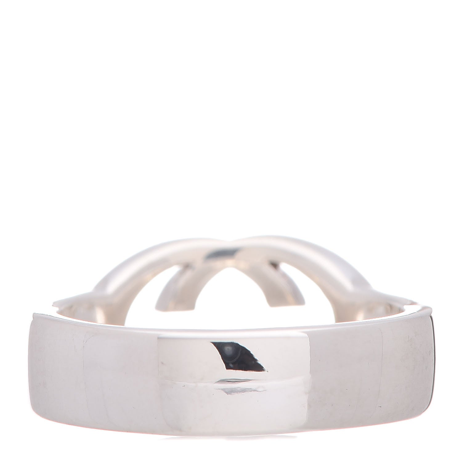 Gucci Sterling Silver Interlocking G Ring 52 6 4 of 6