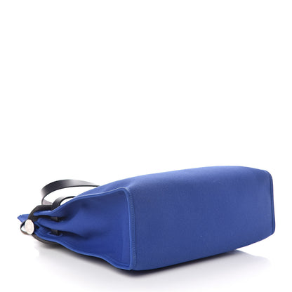 Hermes Toile Vache Hunter Herbag Zip 31 PM Bleu Electrique Bleu Indigo 5 of 11