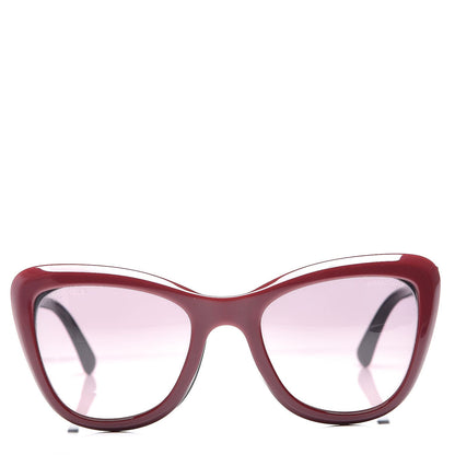 Chanel Clip On Sunglasses 5393 Black Burgundy 14 of 16