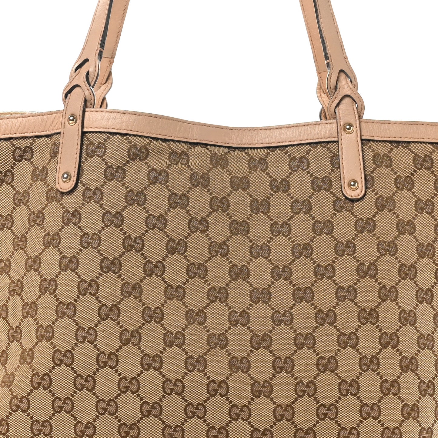 Monogram Large Craft Tote Beige