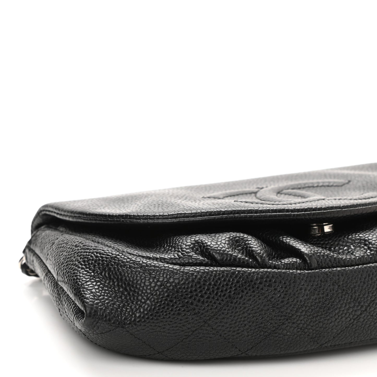 Caviar Half Moon Wallet On Chain WOC Black