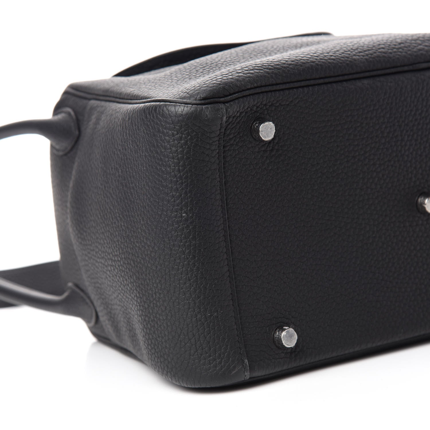 Hermes Taurillon Clemence Lindy 30 Black 6 of 13