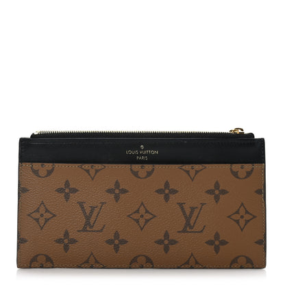 Louis Vuitton Reverse Monogram Slim Purse 1 of 6