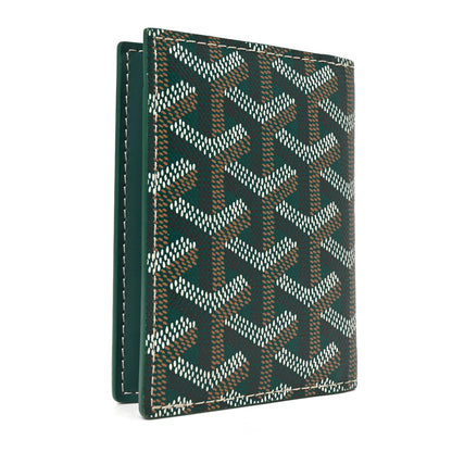 Goyard Goyardine Saint Marc Folding Card Case Green 3 of 7