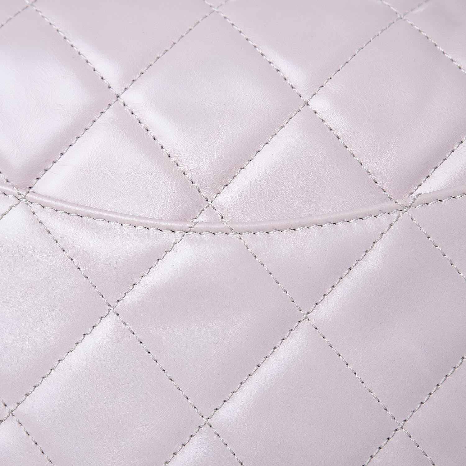 Chanel Glazed Calfskin Quilted Medium Gold Bar Top Handle Flap Light Pink 10 of 11