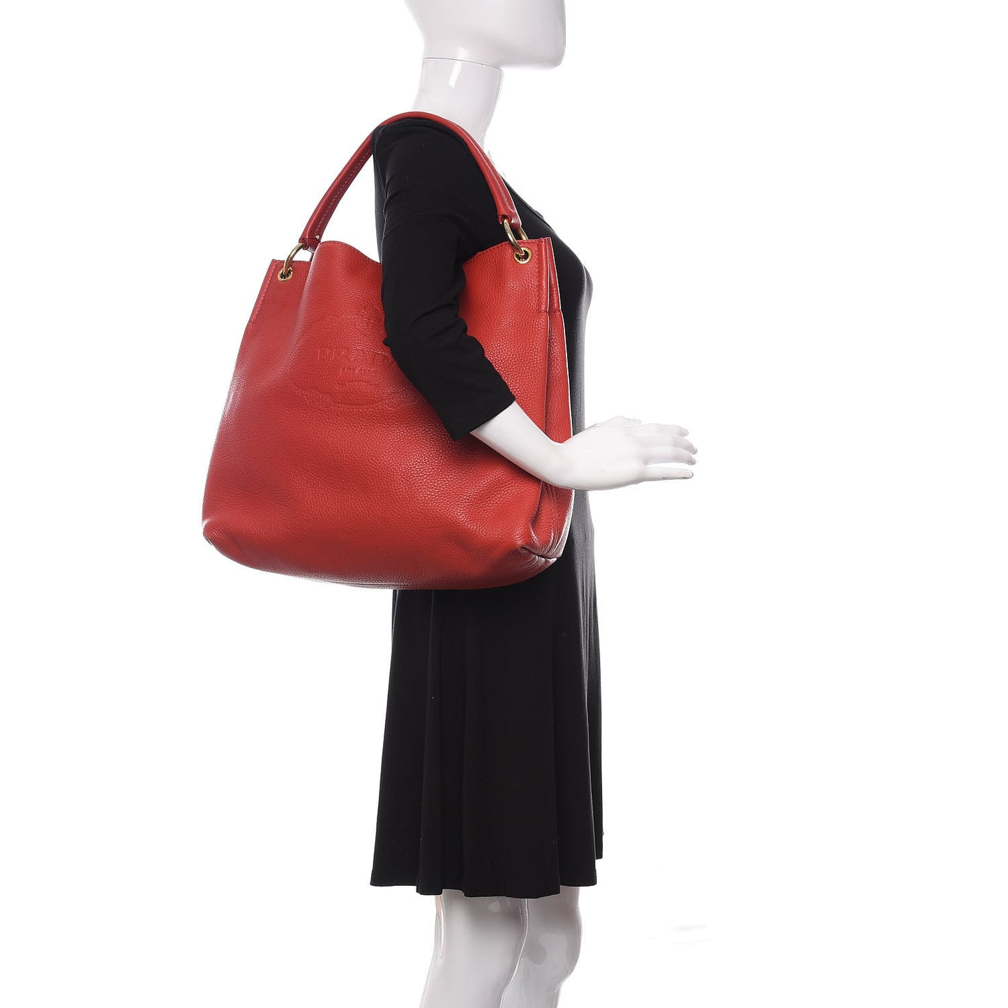 Vitello Daino Logo Hobo Rosso