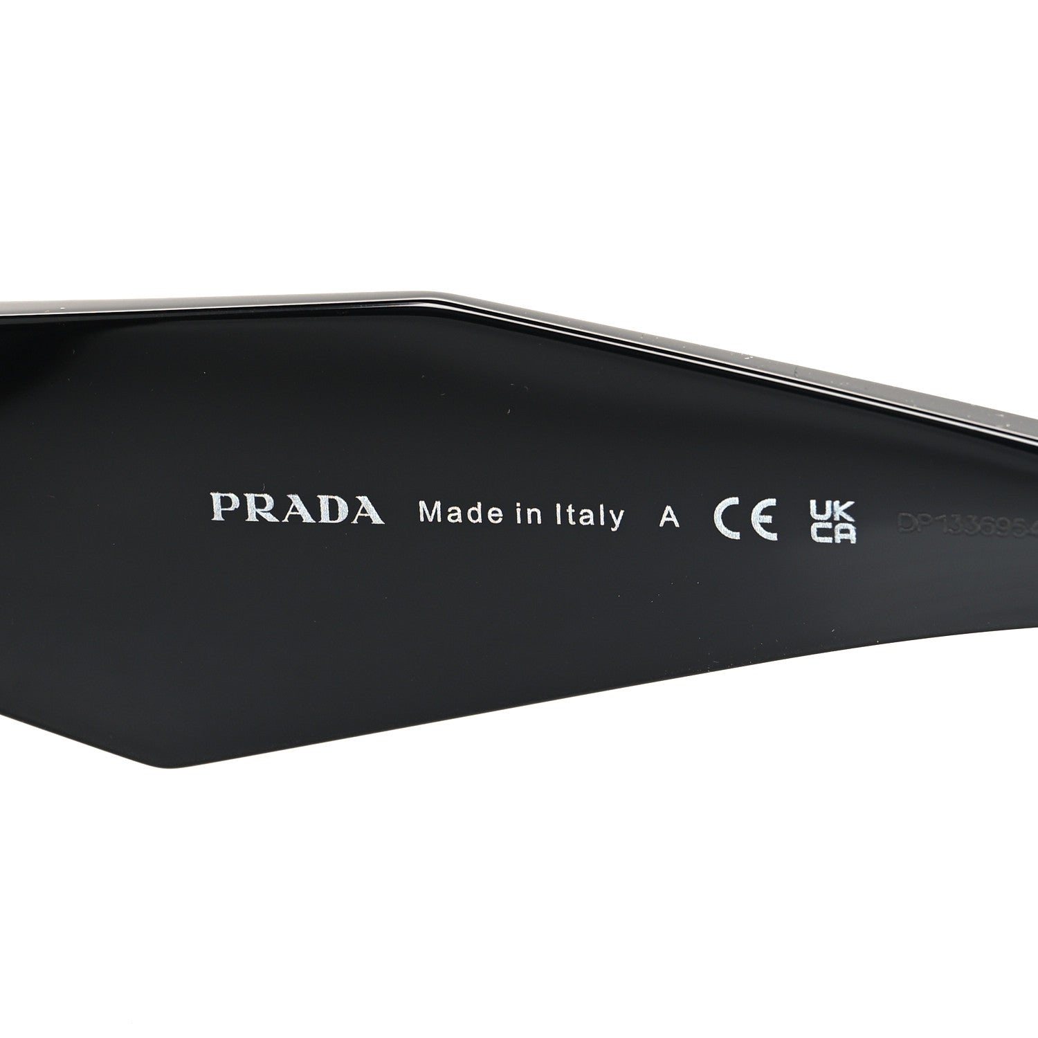 Prada Acetate Symbole Sunglasses SPR 17W Black 5 of 7