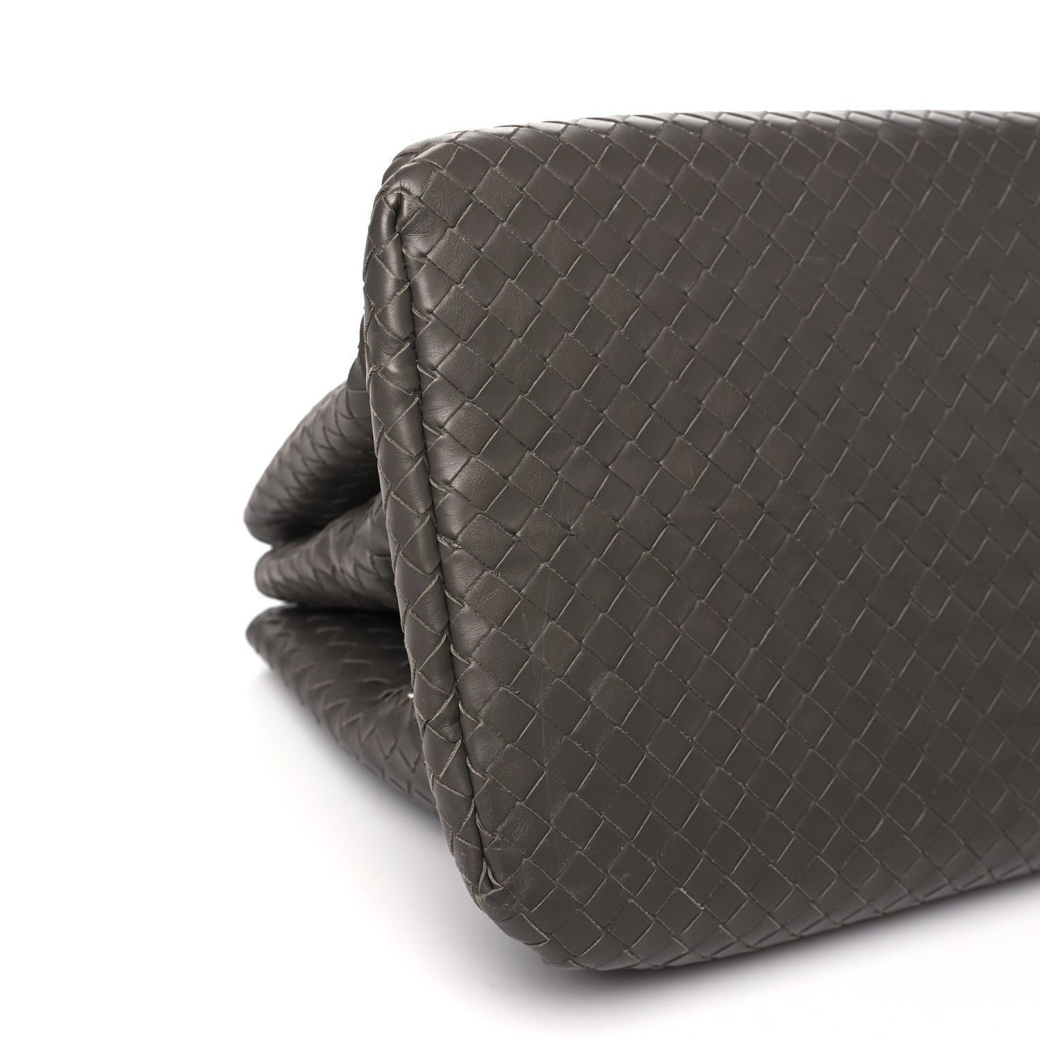 Bottega Veneta Nappa Intrecciato Medium Roma Tote Charcoal 8 of 9