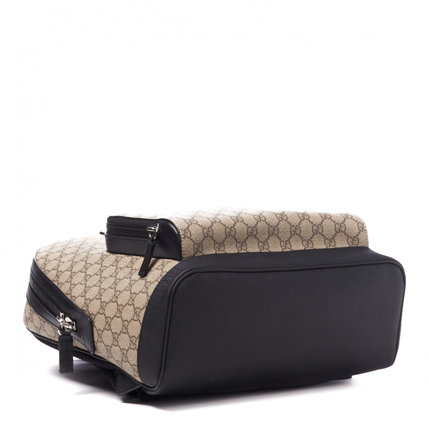 Gucci GG Supreme Monogram Medium Backpack Black 3 of 10