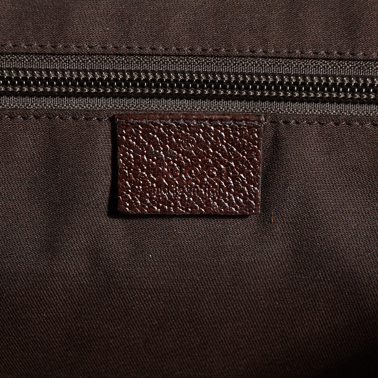 Monogram Web Medium Flap Messenger Beige Dark Brown