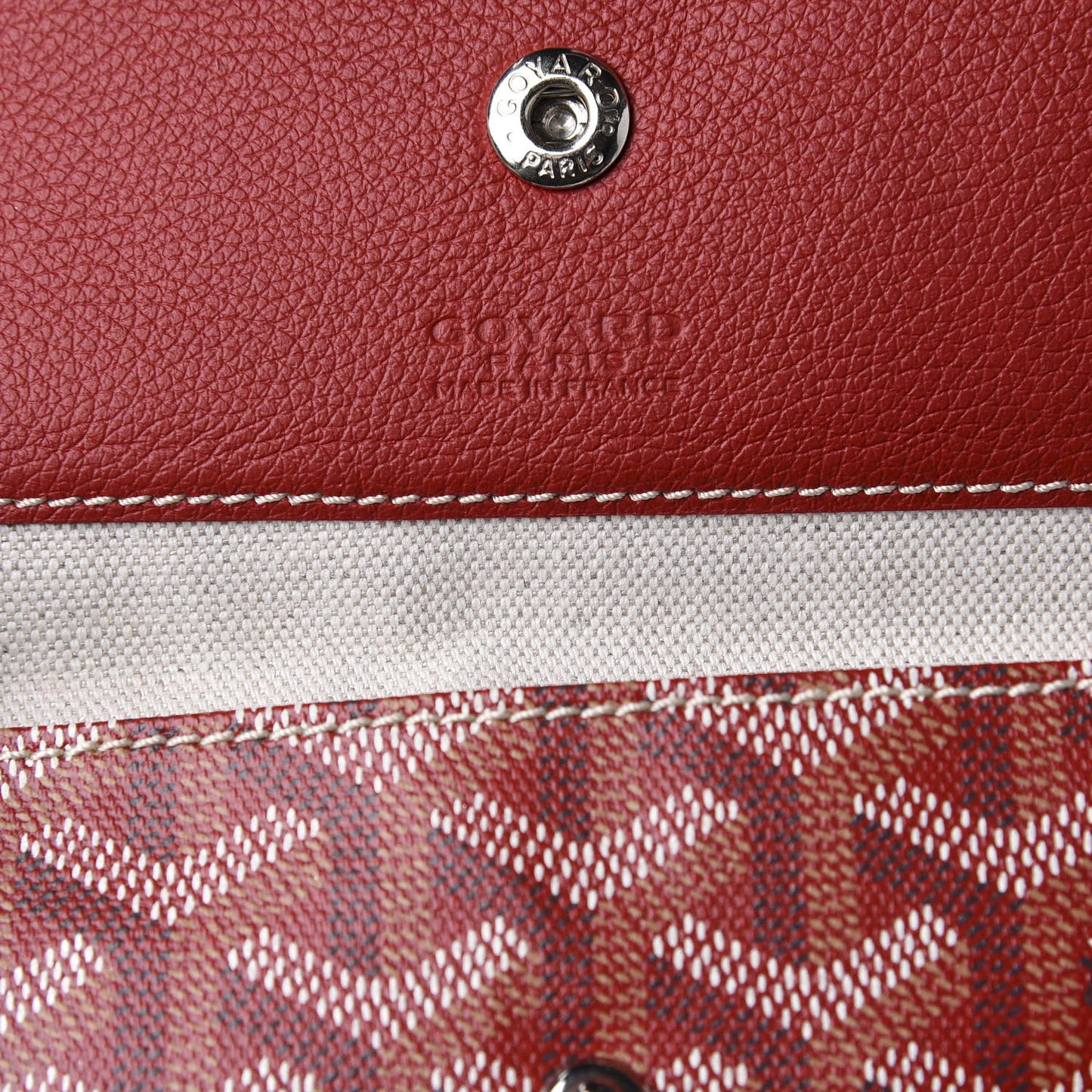 Goyardine Saint Louis PM Red