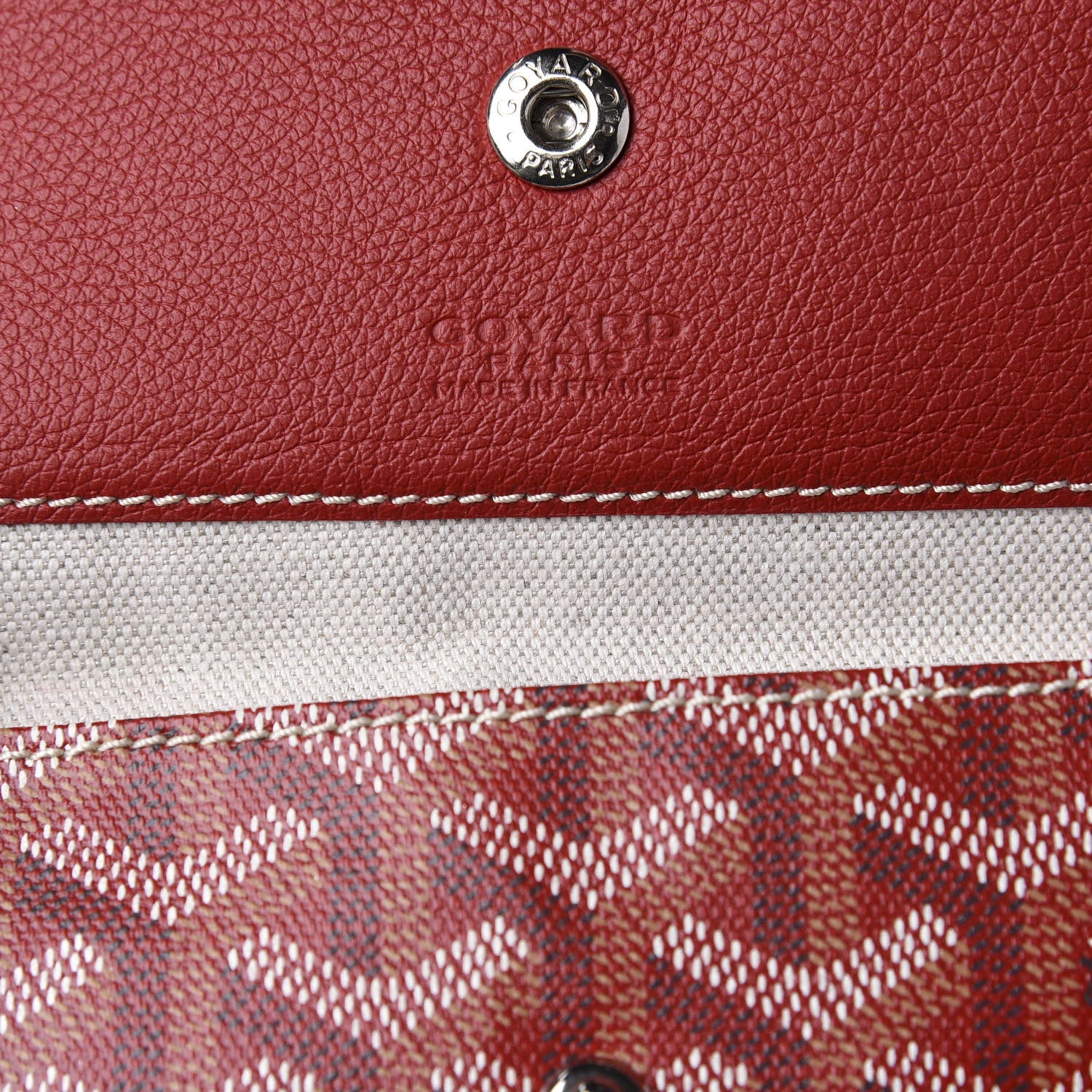 Goyard Goyardine Saint Louis PM Red 8 of 9