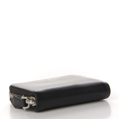 Givenchy Calfskin Logo Print Mini Zip Wallet Black 4 of 7