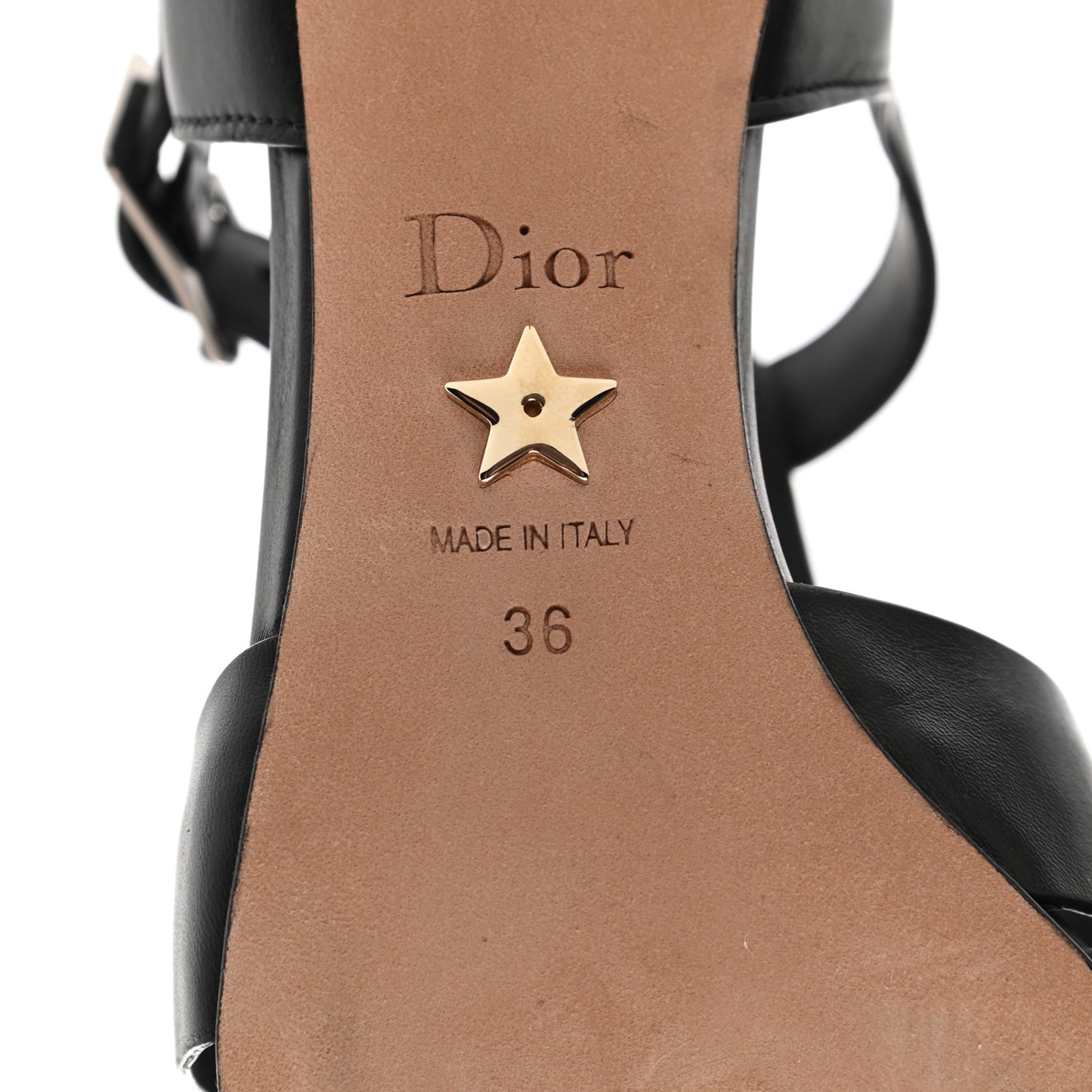 Calfskin Sauvage Pumps 36 Black