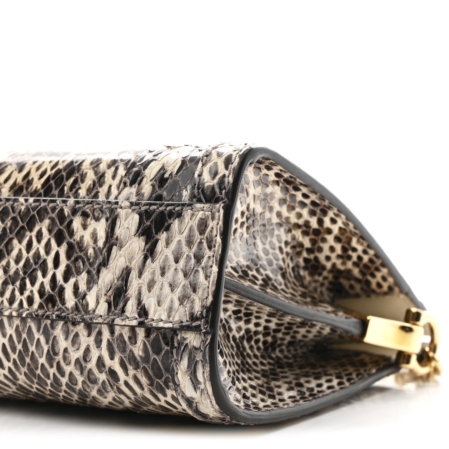 Gucci Snakeskin GG Small Ophidia Chain Shoulder Bag Roccia 11 of 11