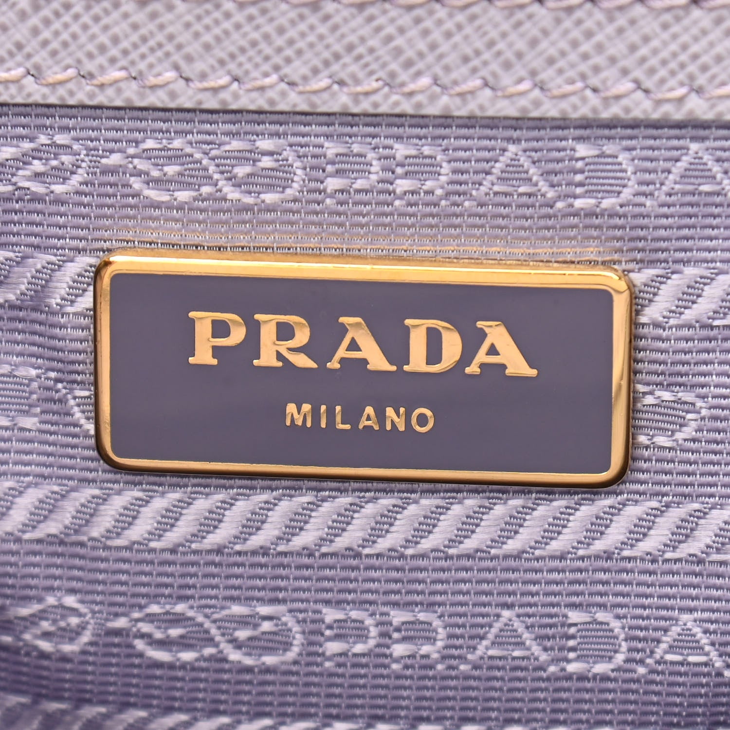 Prada Saffiano Small Galleria Double Zip Tote Glicine 6 of 11