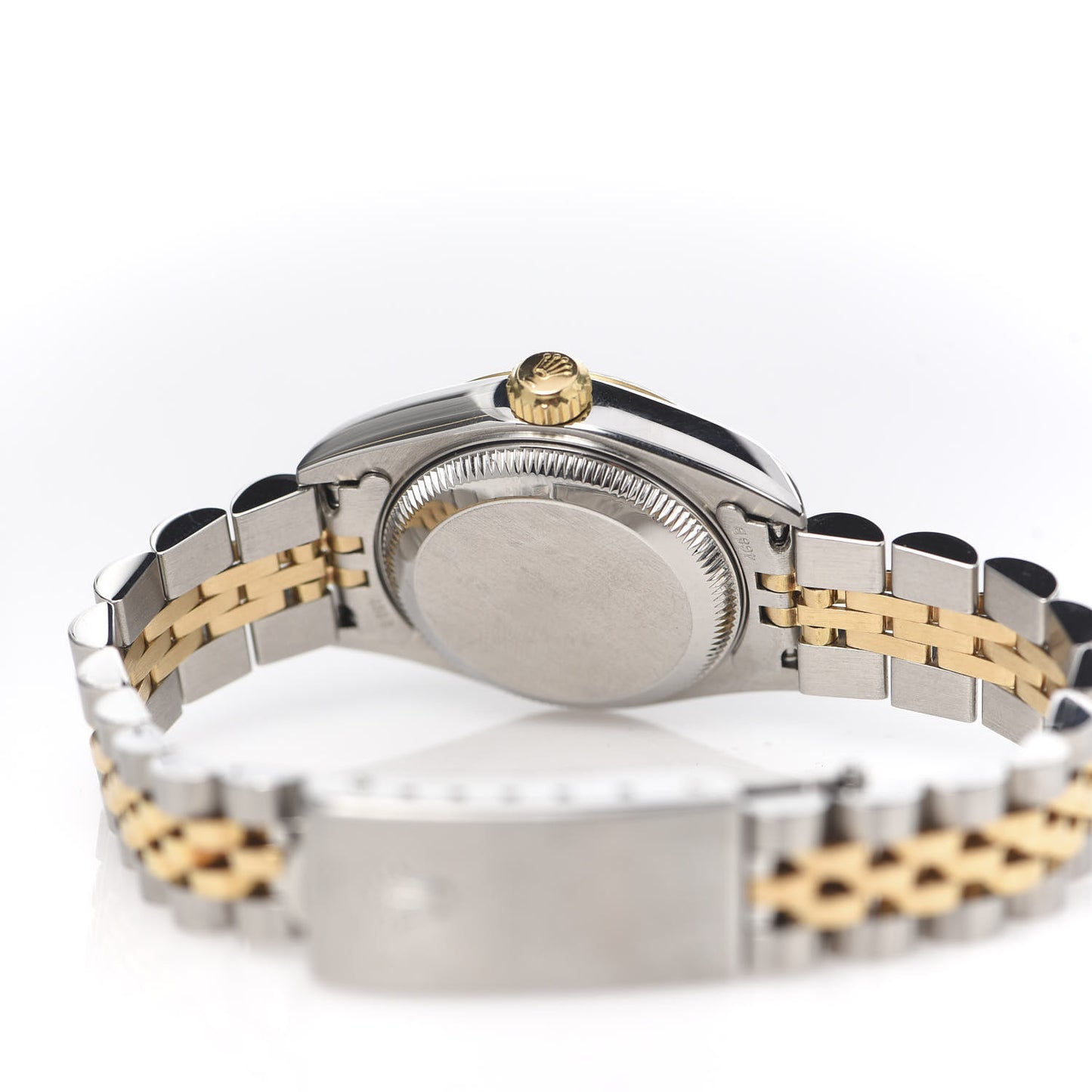Stainless Steel 18K Yellow Gold 26mm Oyster Perpetual Datejust Watch Champagne 79173