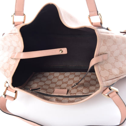 Gucci Crystal Monogram Medium Abbey Shoulder Bag Blush 7 of 14