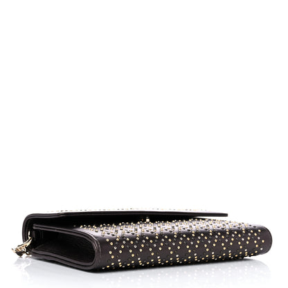 Chanel Lambskin Studded Wallet on Removable Chain Bronze 5 of 12