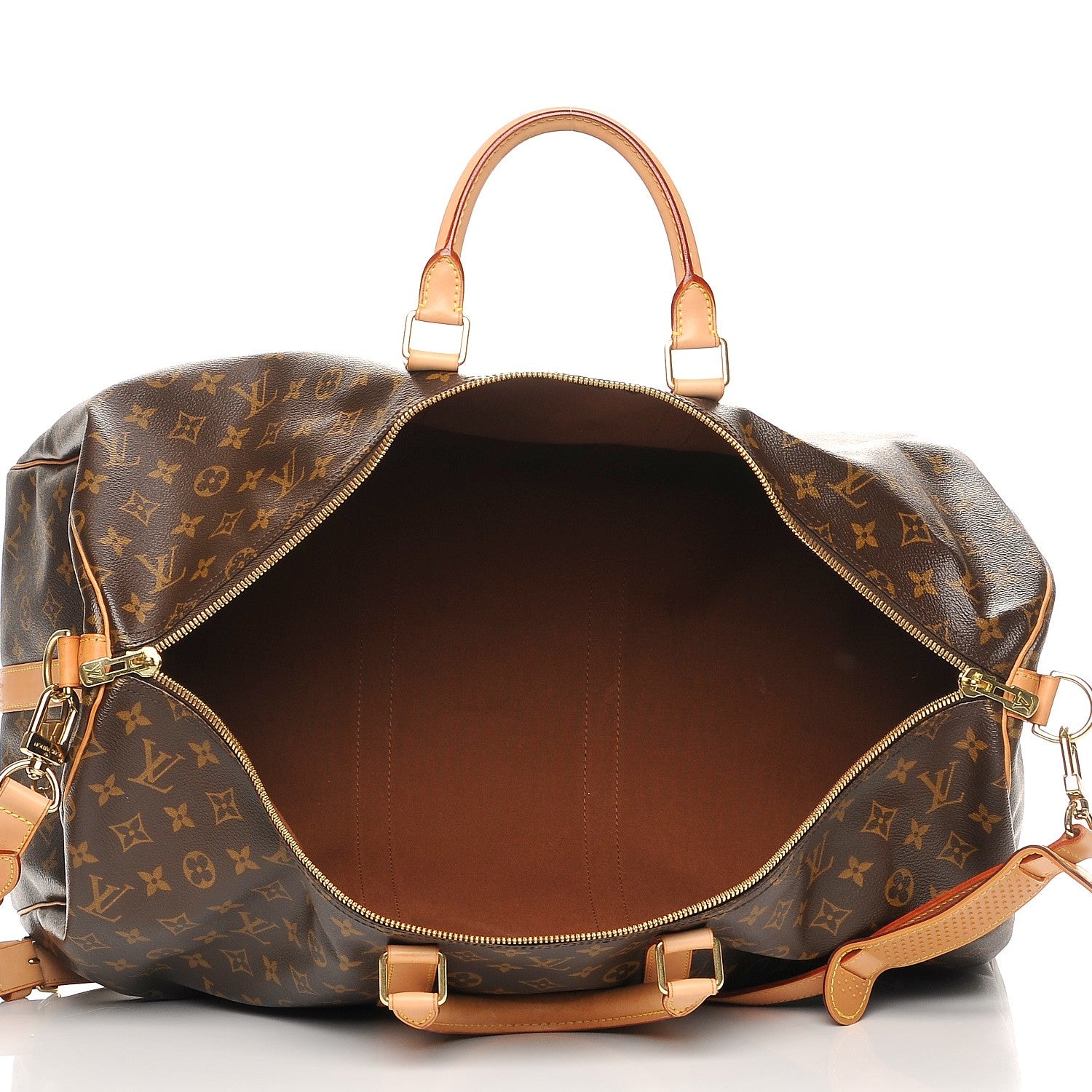 Louis Vuitton Monogram Keepall Bandouliere 55 6 of 9