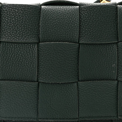 Bottega Veneta Grained Calfskin Maxi Intrecciato Cassette Crossbody Bag Raintree Green 7 of 11
