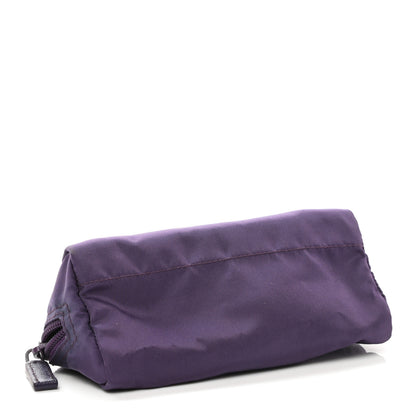 Prada Nylon Vela Cosmetic Pouch Viola 4 of 8