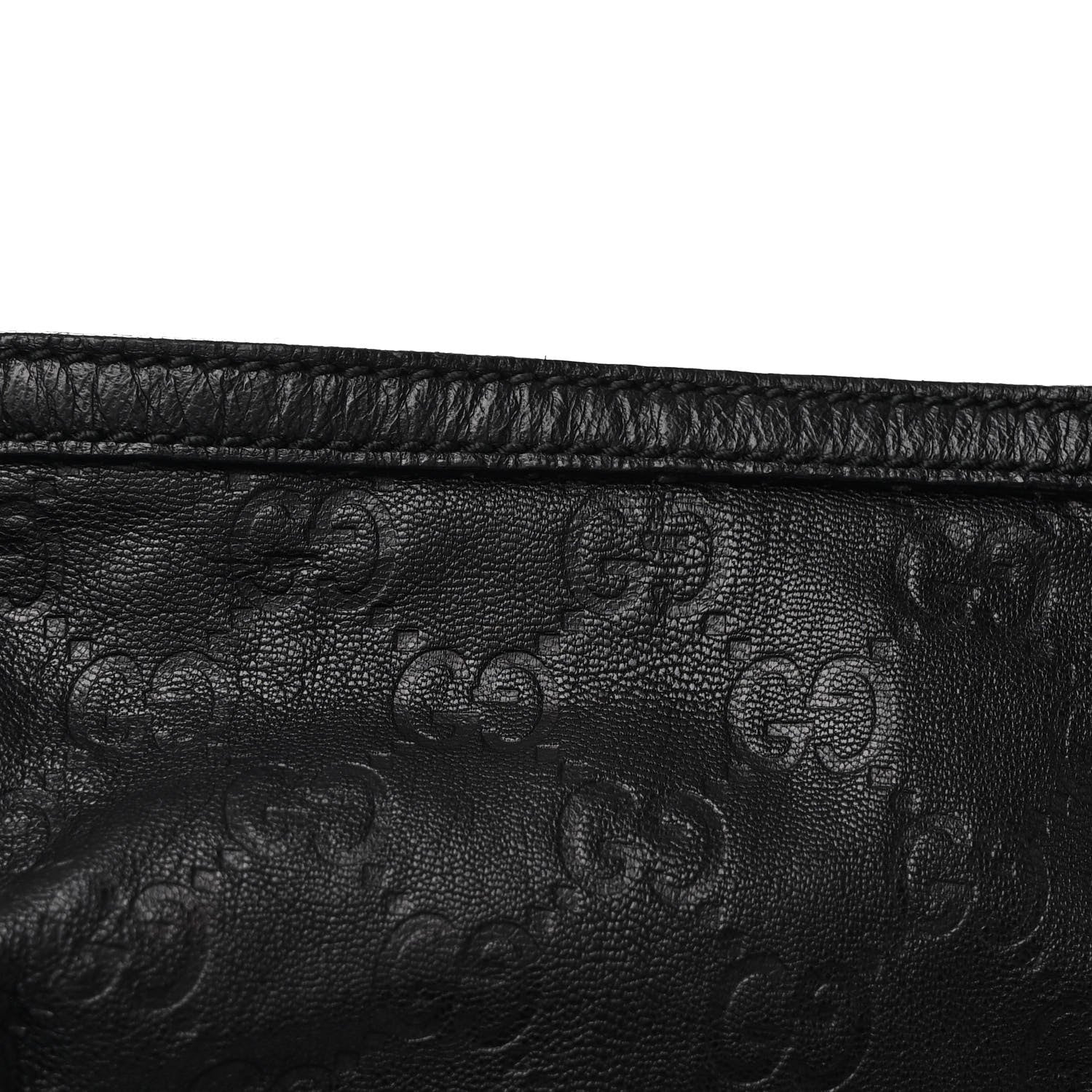 Gucci Guccissima Large Full Moon Tote Black 8 of 14
