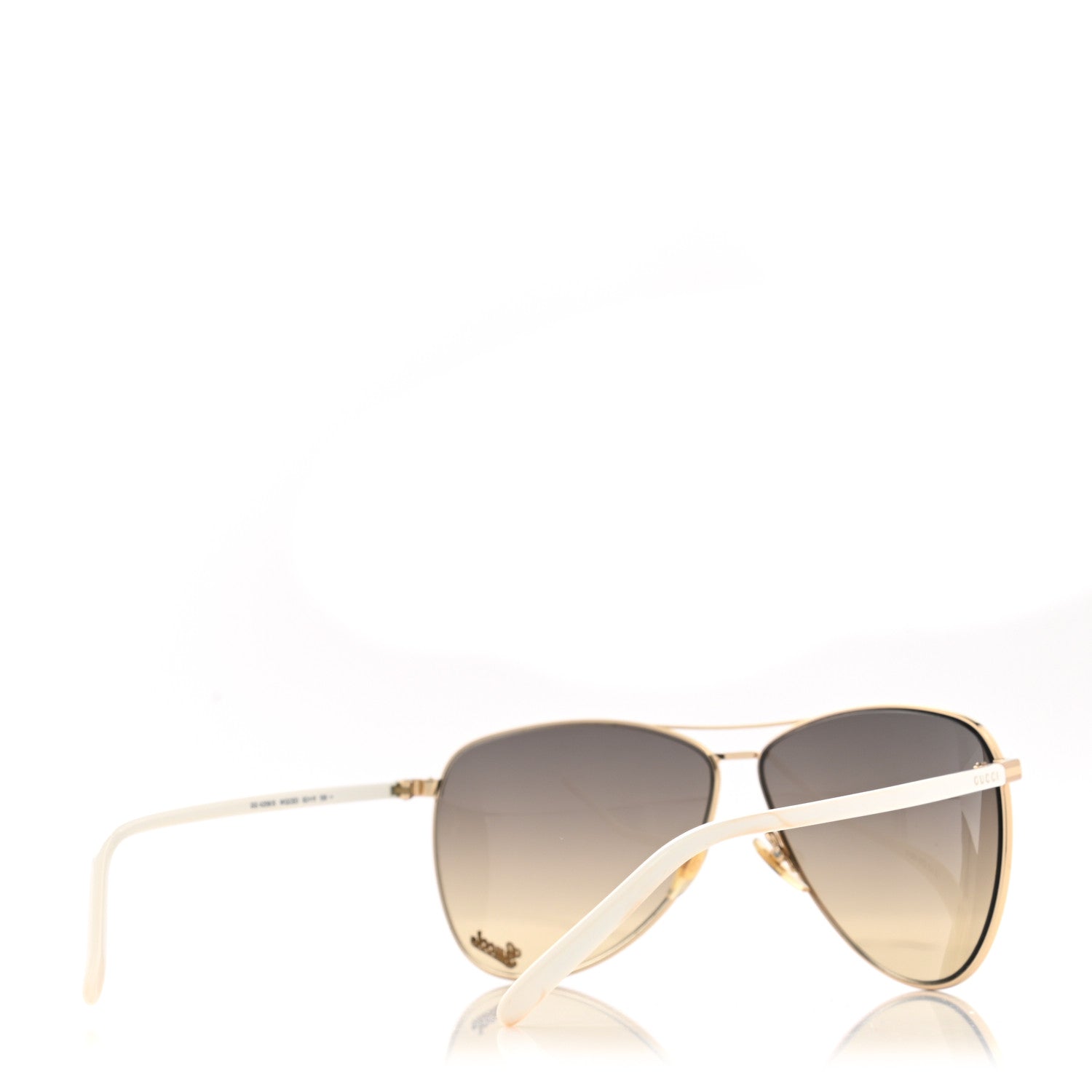 Gucci Aviator GG 4209/S Sunglasses White 4 of 8