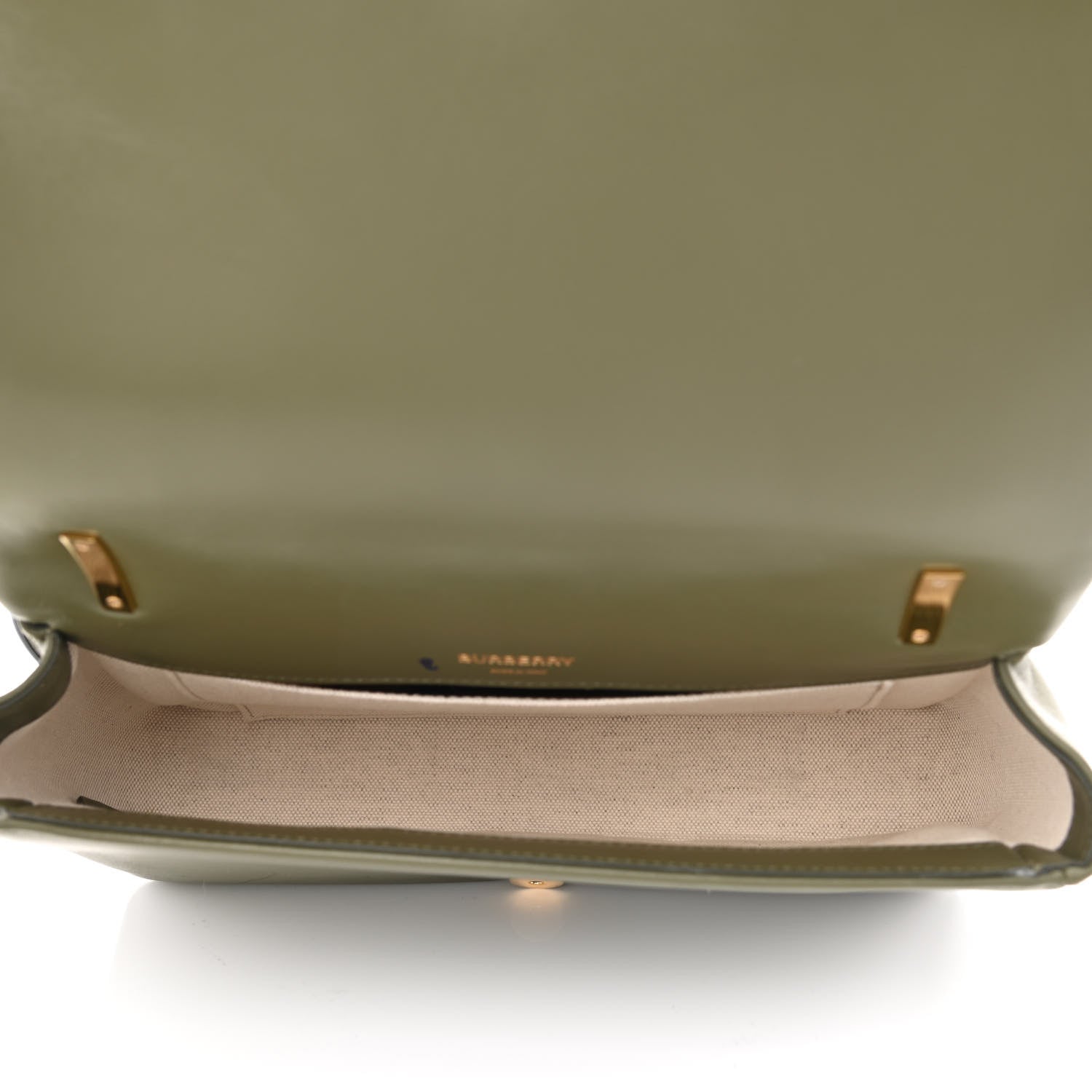 Burberry Lambskin Quilted Small Lola Bag Khaki 5 of 10