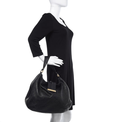 Gucci Guccissima Large New Ladies Web Hobo Black 2 of 12