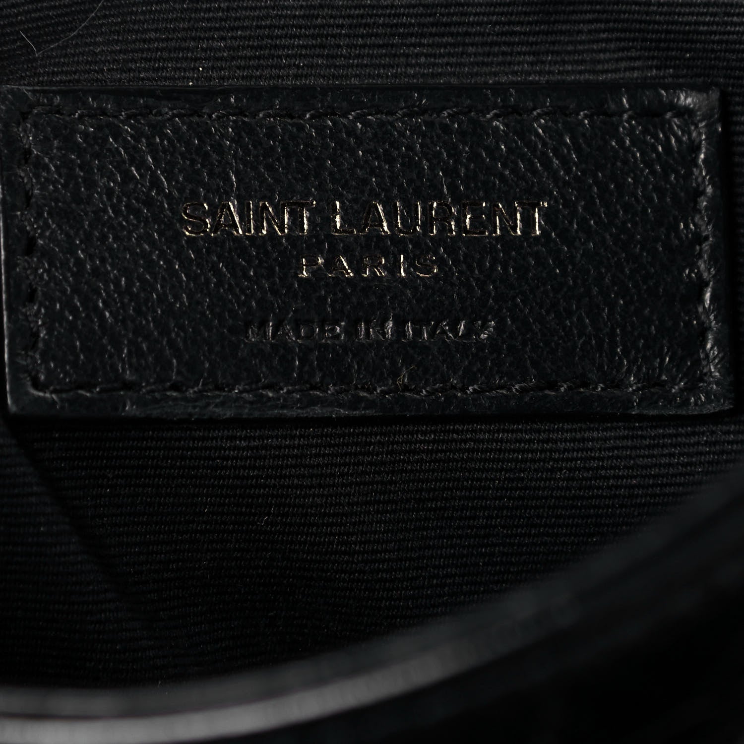 Saint Laurent Crinkled Calfskin Matelasse Monogram Large Niki Chain Satchel Black 6 of 12