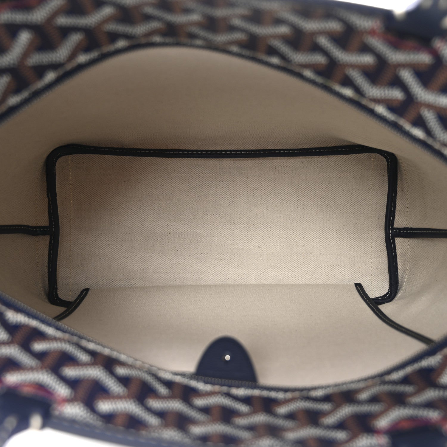 Goyard Goyardine Artois PM Navy 5 of 10