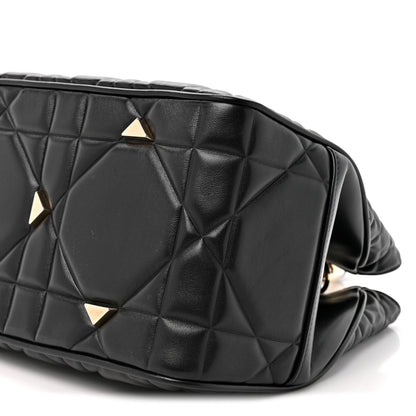 Christian Dior Lambskin Cannage Large The Lady 95.22 Black 9 of 11
