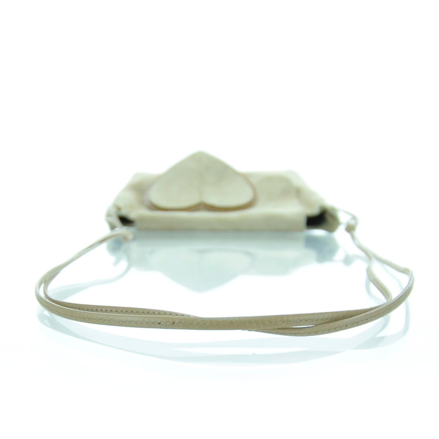 Gucci Suede Heart Shoulder Bag 4 of 12