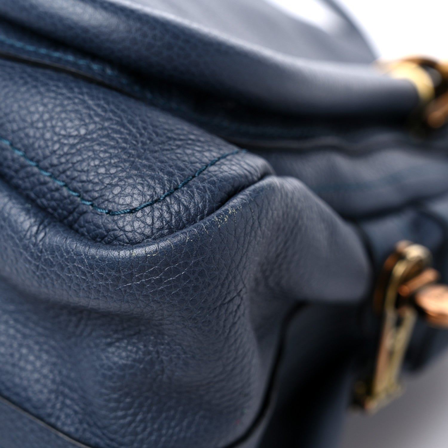 Chloe Calfskin Medium PARATY Navy 7 of 11