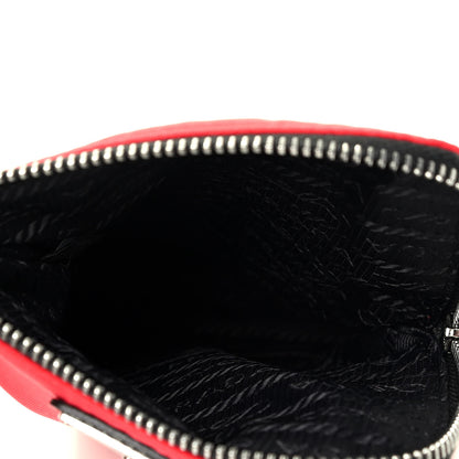 Prada Tessuto Nylon Phone Case Crossbody Rosso 5 of 8