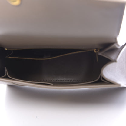 Balenciaga Grained Calfskin Medium Hourglass Top Handle Bag Mink Grey 5 of 11
