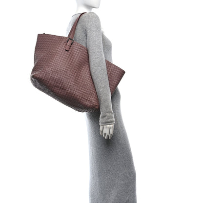 Bottega Veneta Nappa Intrecciato Large Cesta Tote Violet 2 of 11