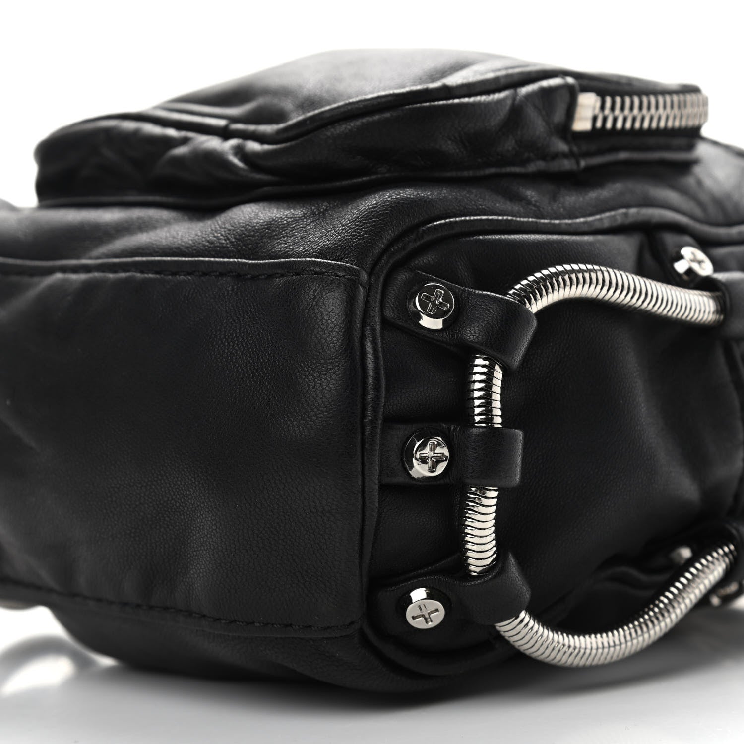 Alexander Wang Lambskin Mini Brenda Chain Camera Bag Black 9 of 9