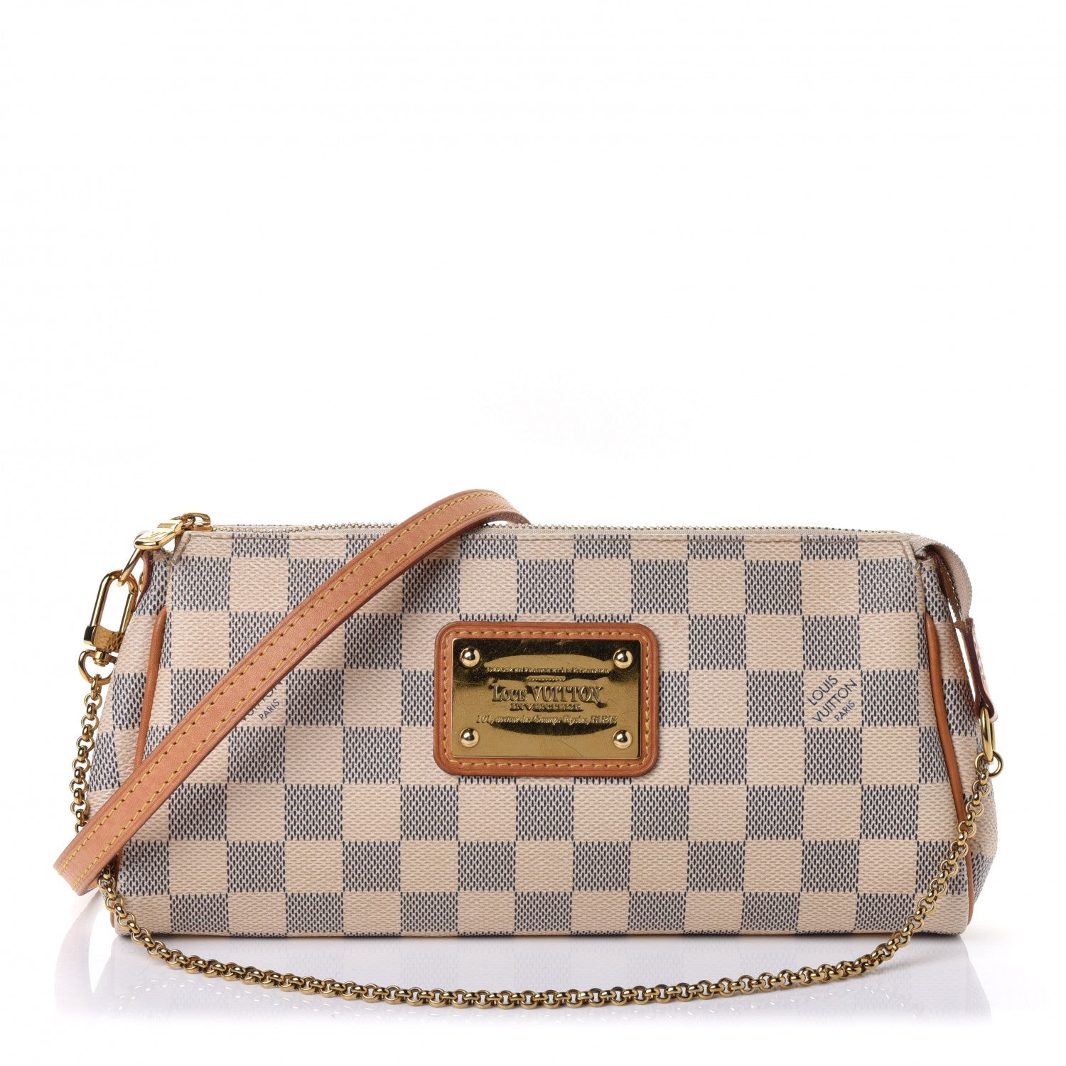 Louis Vuitton Damier Azur Eva Clutch 1 of 4