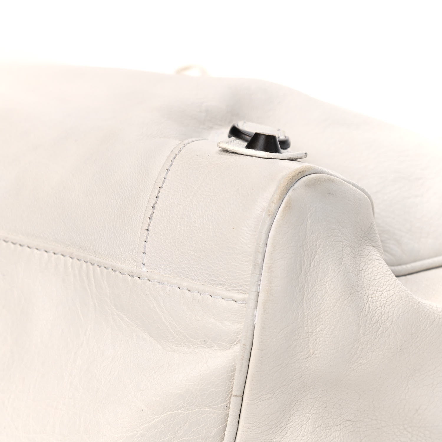 Balenciaga Agneau Classic Hardware Velo White Light 6 of 15