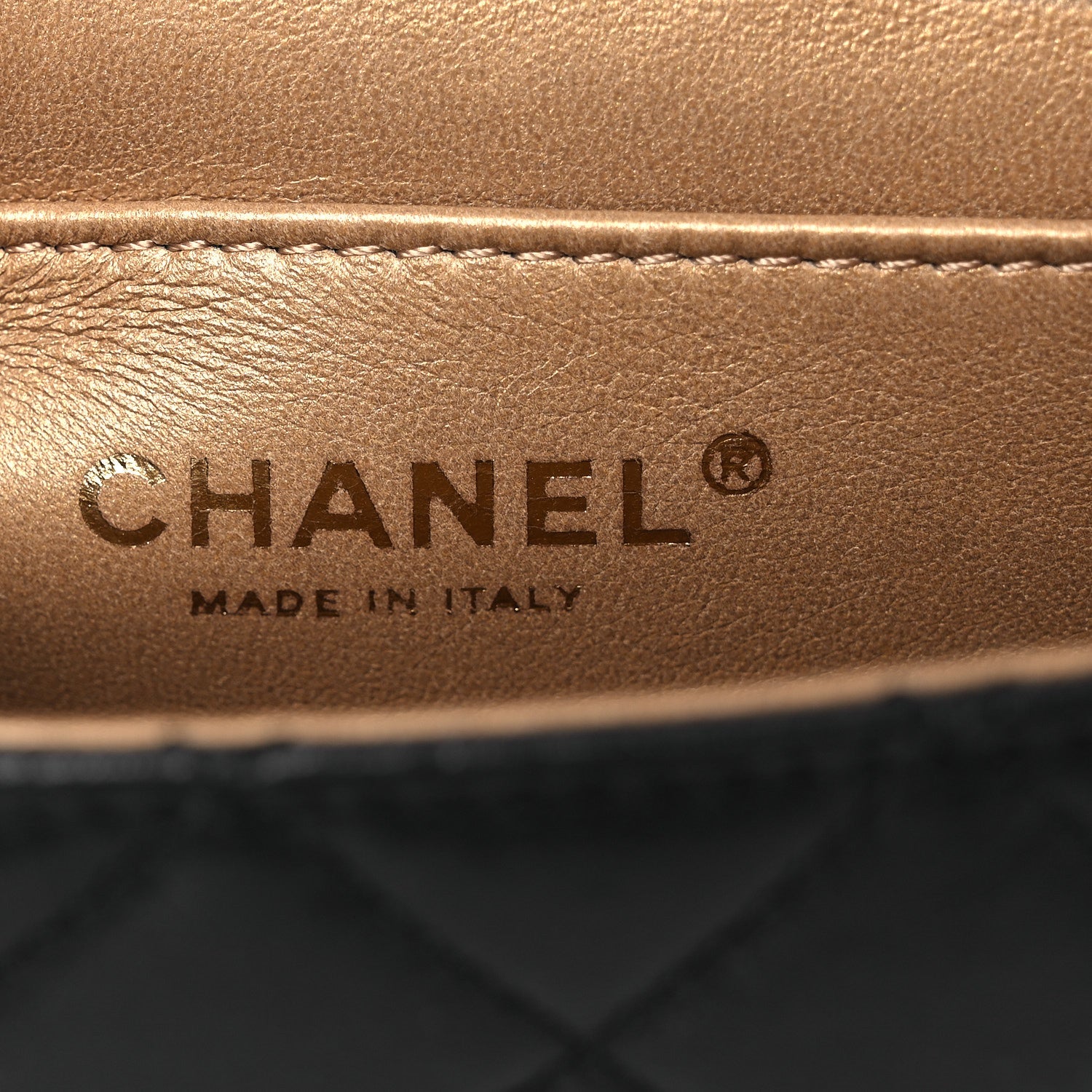 Chanel Goatskin Quilted Chic Pearls Flap Black 6 of 10