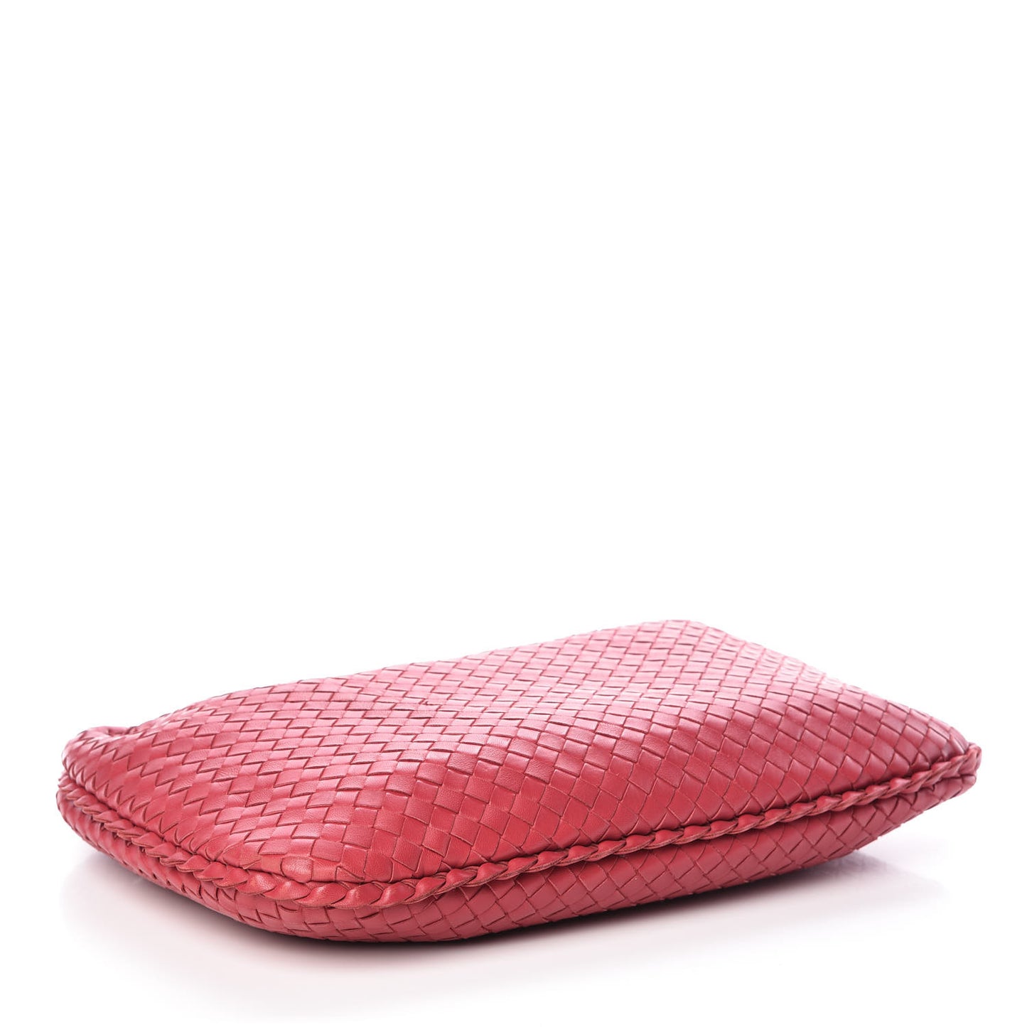 Nappa Intrecciato Medium Veneta Hobo Cassis