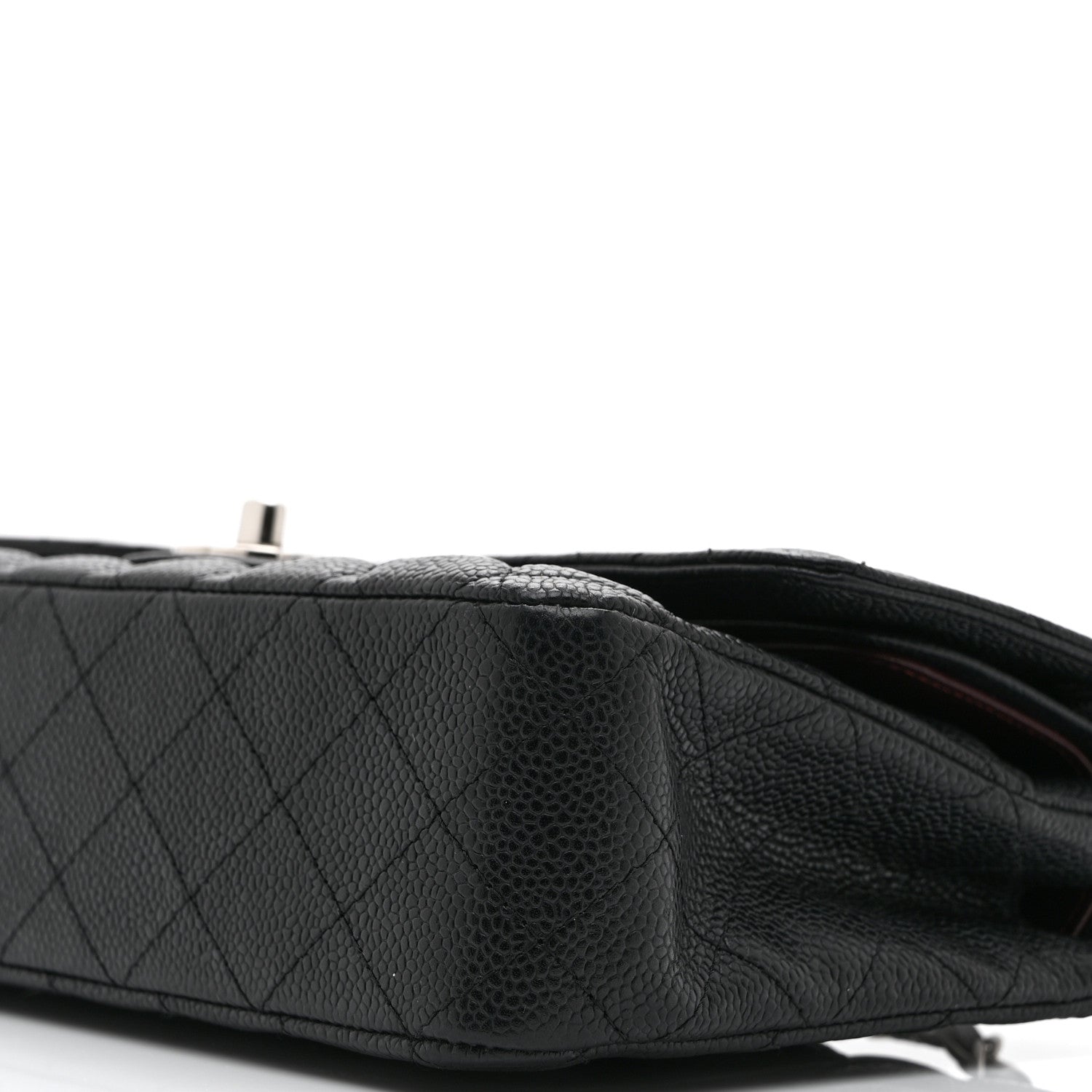 Chanel Caviar Quilted Medium Double Flap Black 10 of 10