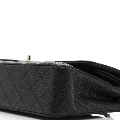 Chanel Caviar Quilted Medium Double Flap Black 10 of 10