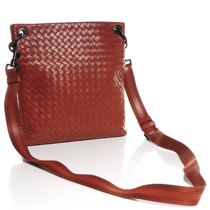 Bottega Veneta Calfskin Intrecciato Small VN Messenger Tea 3 of 8
