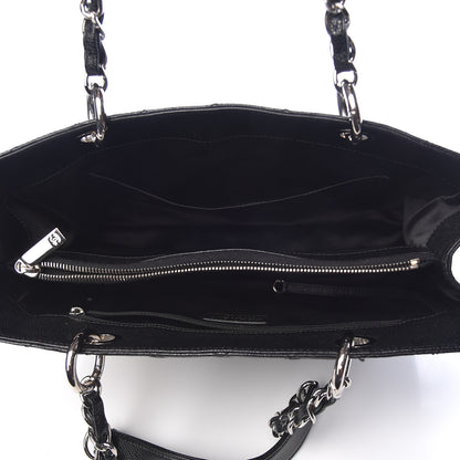 Chanel Caviar Quilted Grand Shopping Tote GST Black 5 of 13