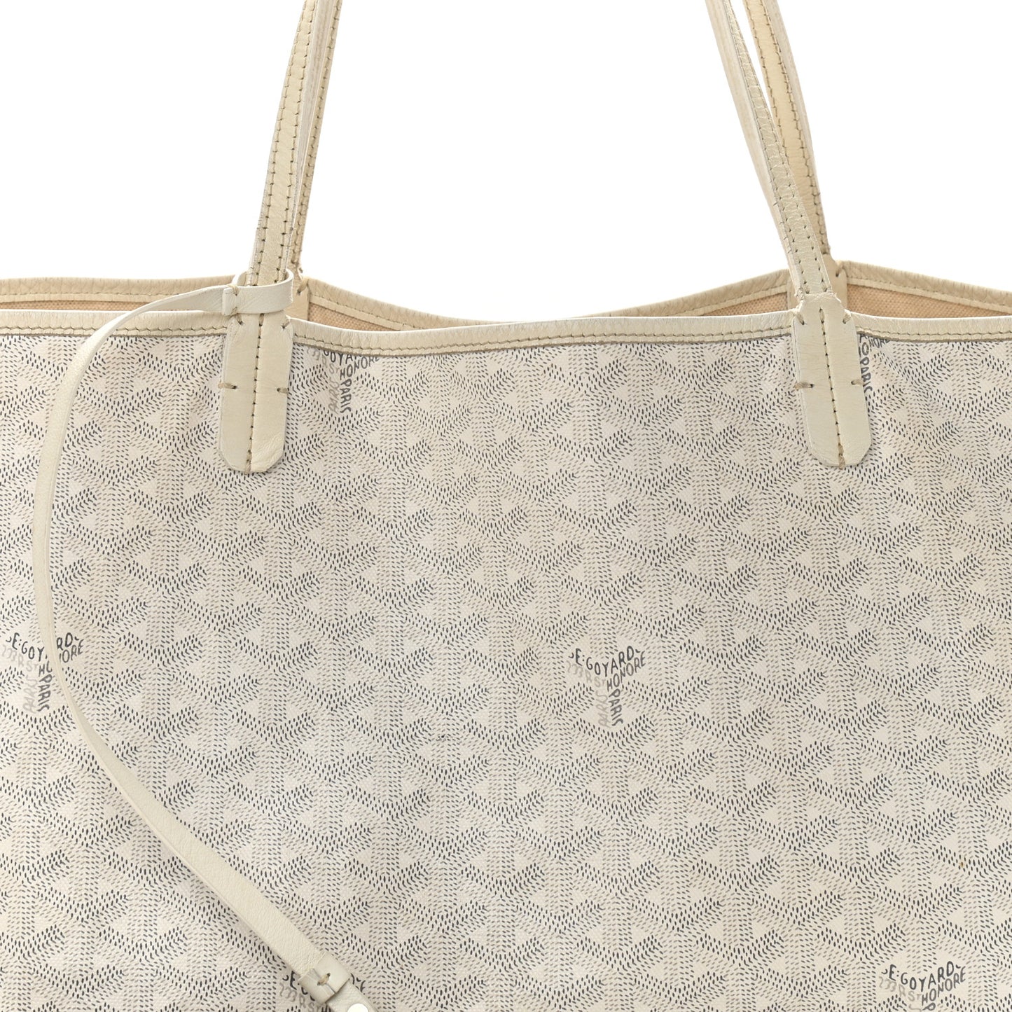 Goyardine Saint Louis GM White